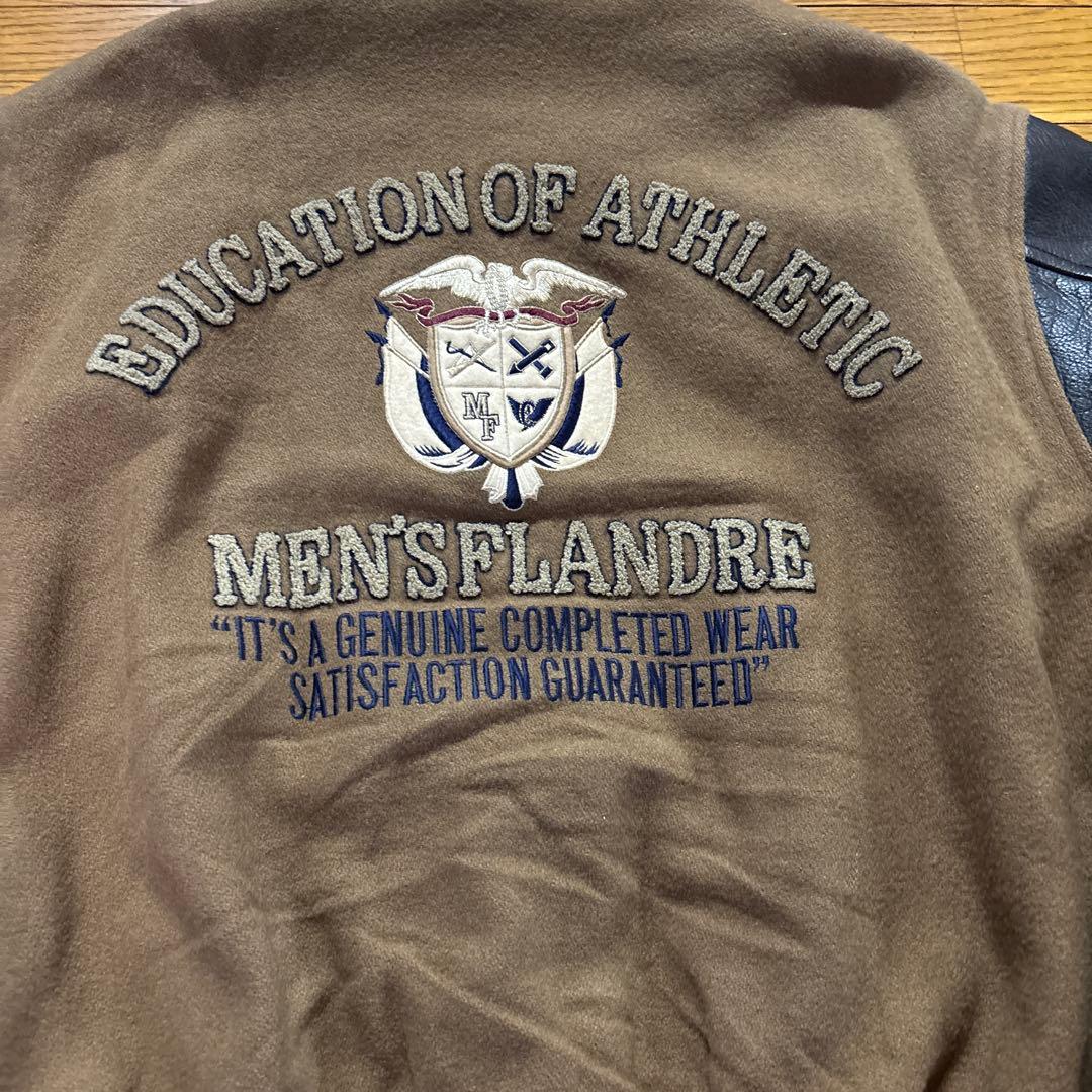 メンズフランドル 袖革 メルトンウール スタジャン DCブランド - メルカリ