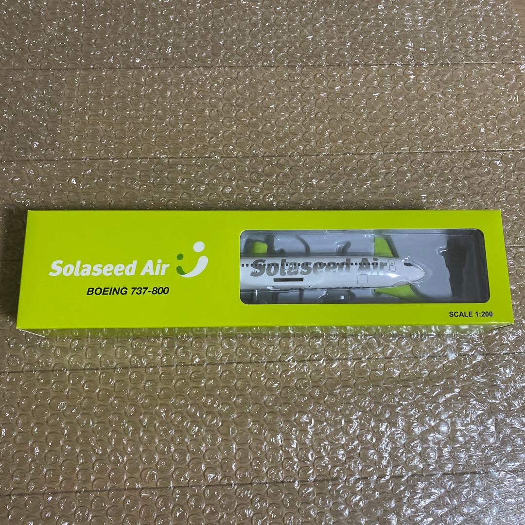 【新品未開封】ソラシドエア 1/200 737-800 モデルプレーン ソラシドエア モデルプレーン 1/200｜Yahoo!フリマ（旧PayPayフリマ）