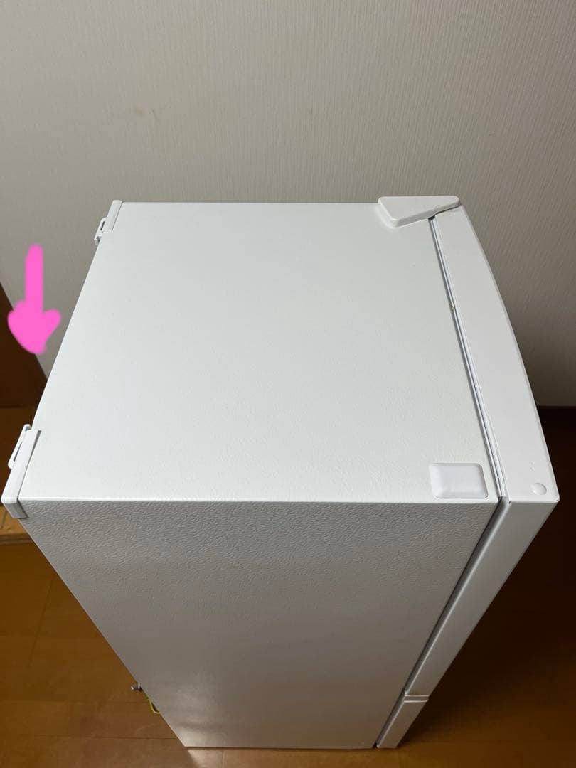 MAXZEN 117L 小型冷蔵庫 白 2024年式 - メルカリ