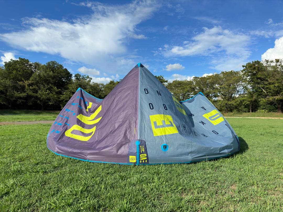 ノースカイト　EVO 14m カイトボード　カイトサーフィン ☆千葉・富津岬・カイトボード☆海上を滑る新感覚のマリンスポーツ