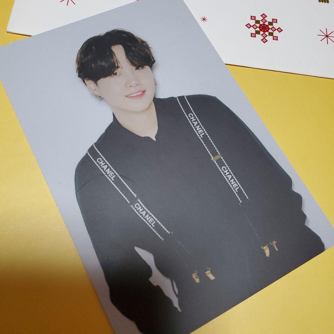 BTS 公式 ユンギ シュガ 渋谷109 クリスマス ポストカード - メルカリ