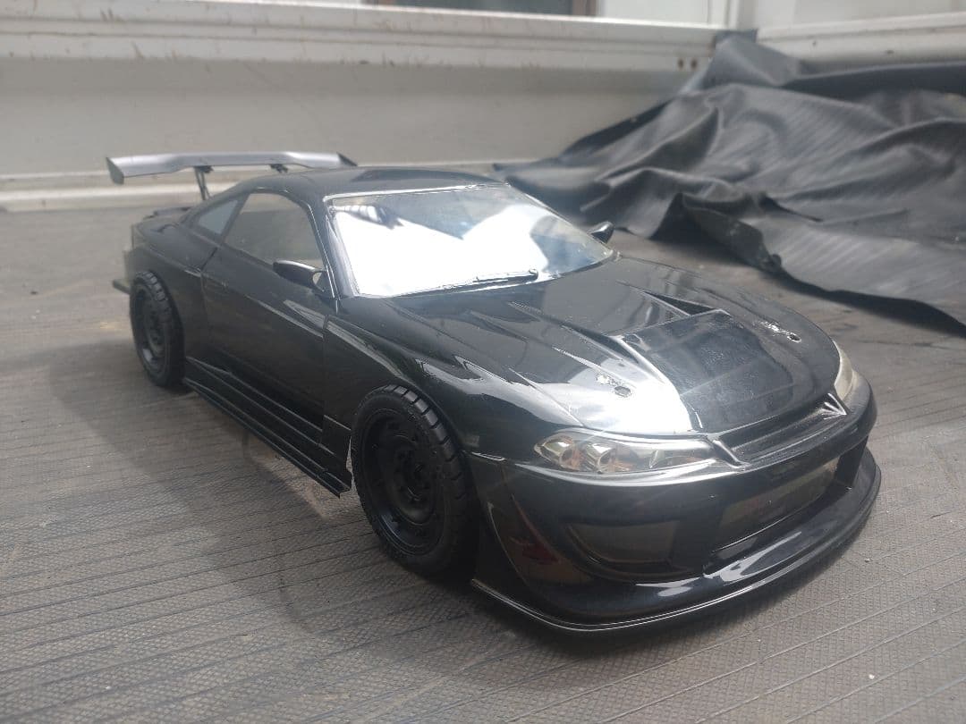 日産 s15 シルビア ラジコン ドリラジ 1/10 ボディ - メルカリ