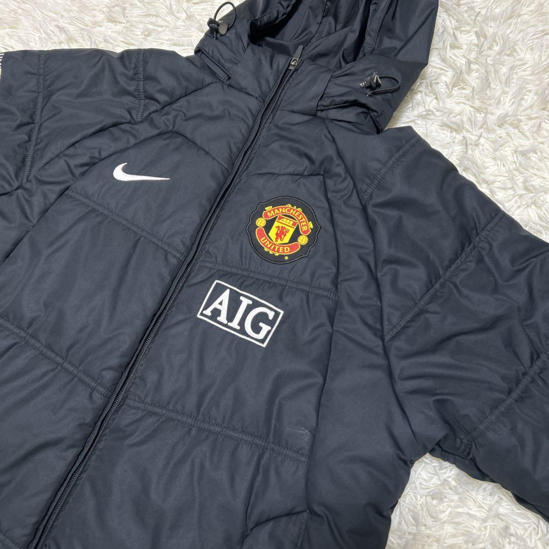 NIKE マンチェスターユナイテッド ベンチコート 刺繍ロゴ AIG - メルカリ