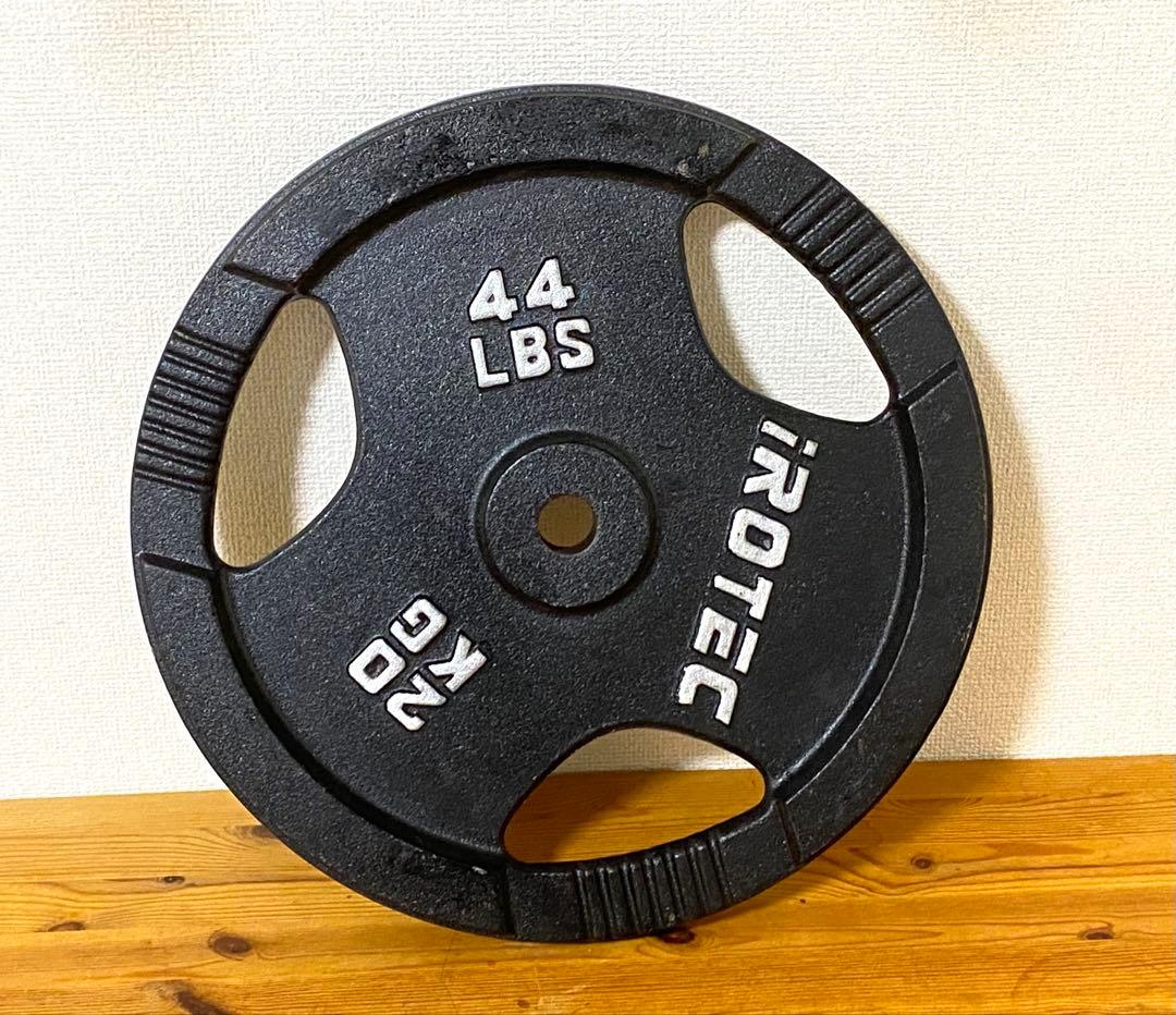 iROTEC 20kg ダンベルプレート ② - メルカリ