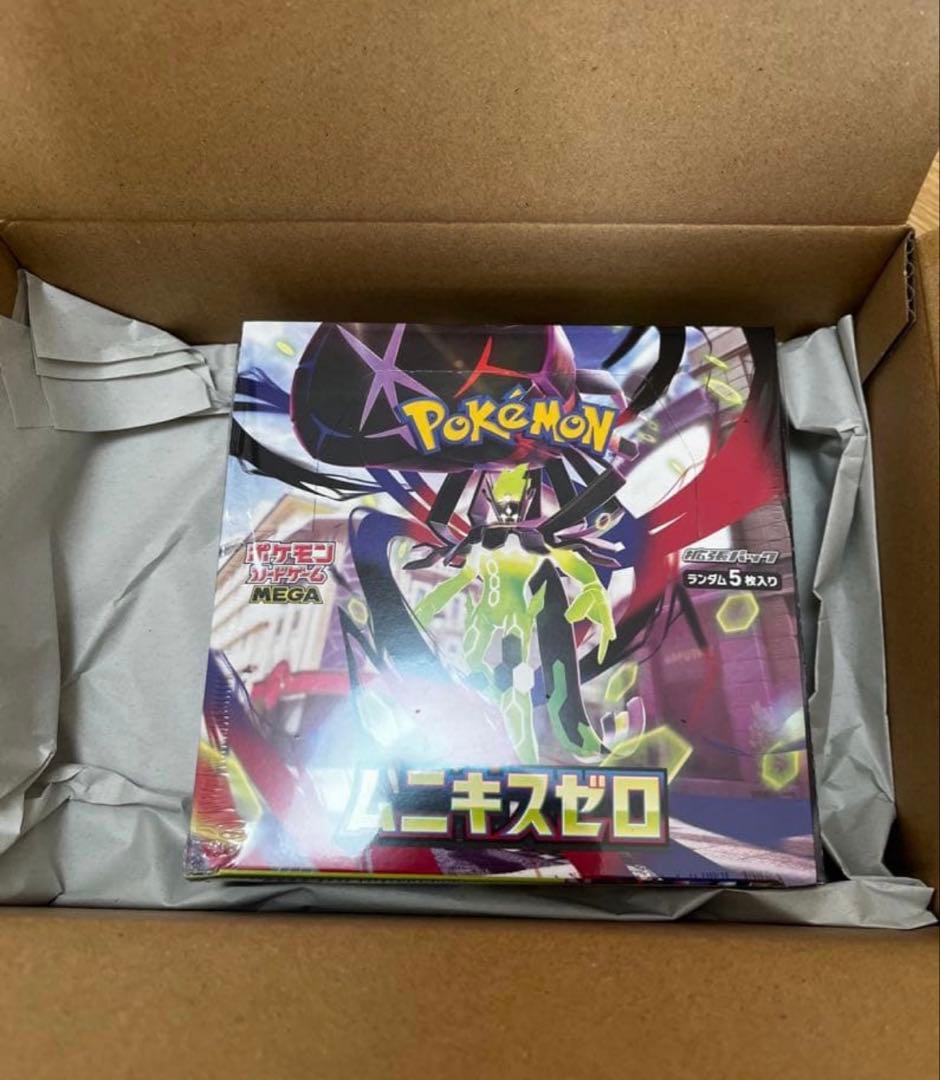 シュリンク付き ポケモンカード ムニキスゼロ BOX - メルカリ
