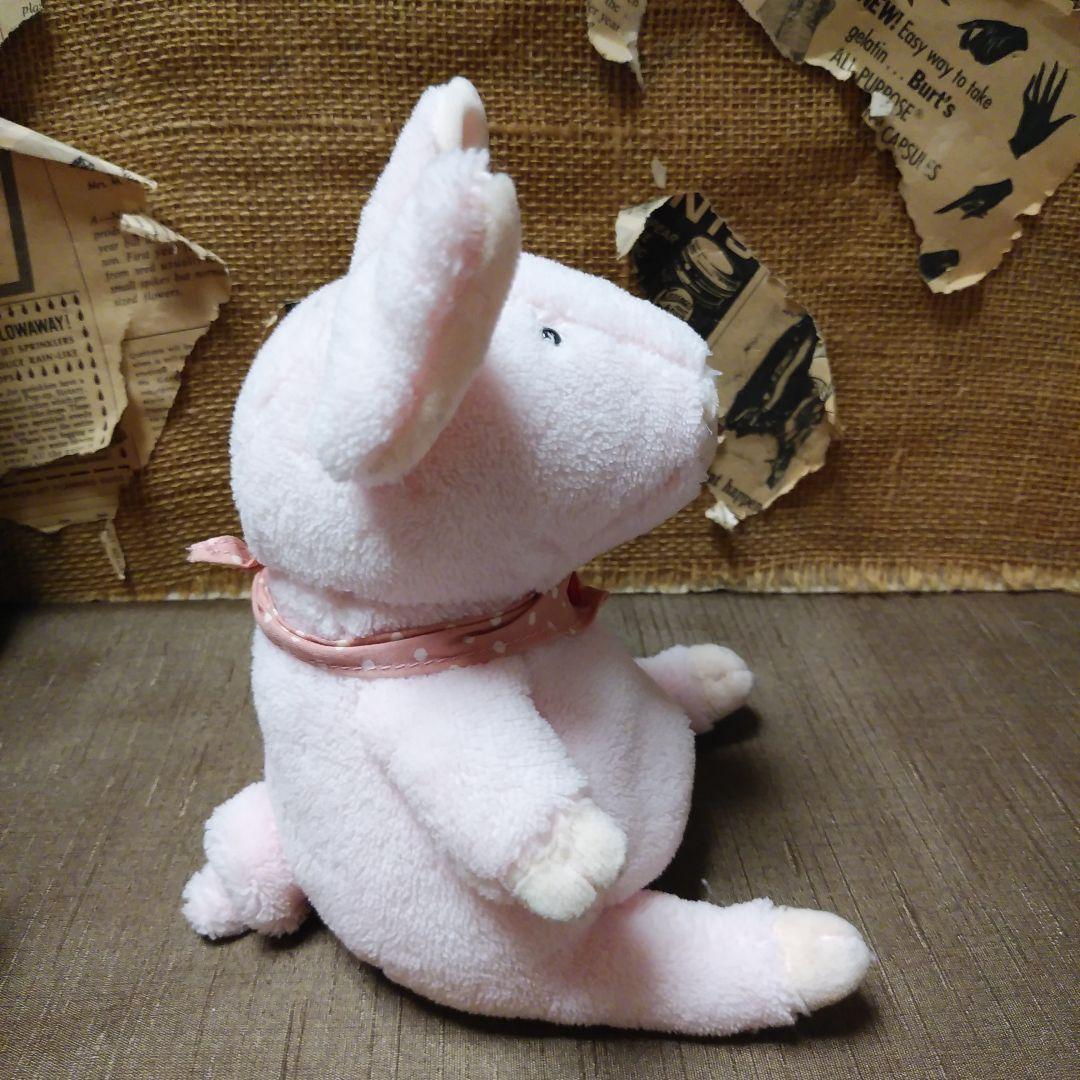 MON SEUIL モンスイユ サンディ ブタ ぶた ぬいぐるみ 中古品／洗濯済