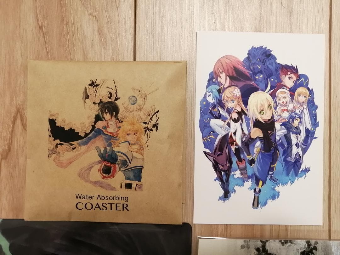 テイルズ 30周年展 いのまたむつみ リオン コースター クリアファイル