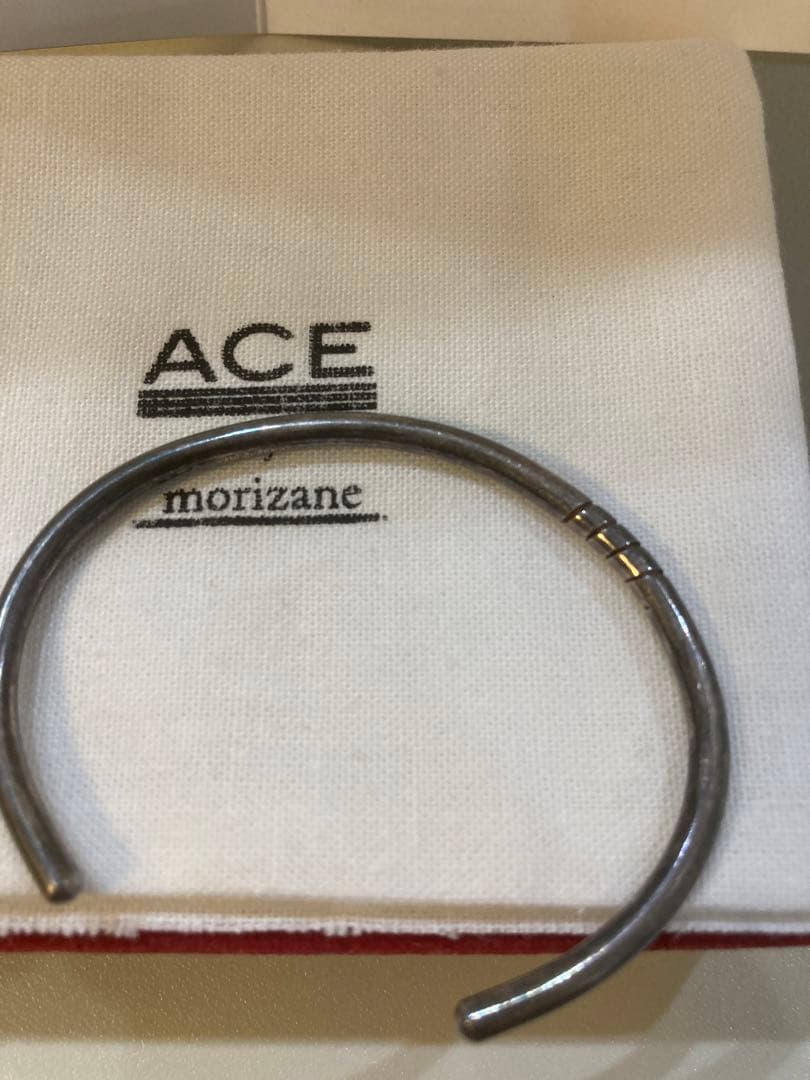 ACE by morizane ブリタニアシルバー スパイラルバングル M - メルカリ