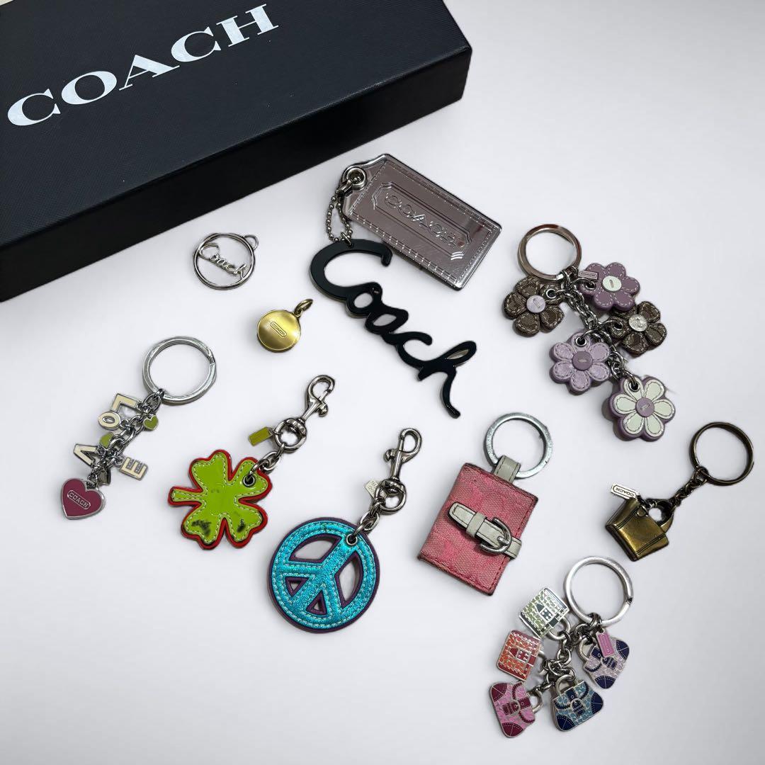 coach コーチ　チャーム　キーホルダー　10点　まとめ売り　ティーローズ　等 coach コーチ チャーム キーホルダー 10点 まとめ売り ティーローズ 等