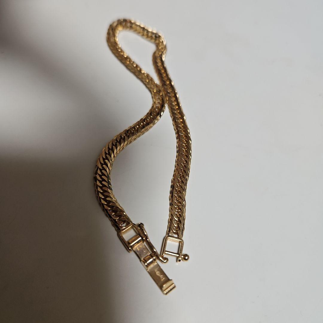 【金価格高騰中】K18 18金 ブレスレット 7.8g 18cm 資産価値