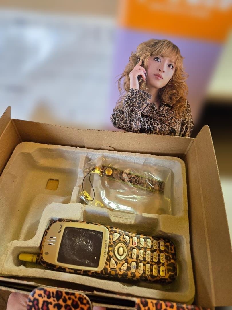 浜崎あゆみ TU-KA ヒョウ柄 本体 ストラップ付 - メルカリ