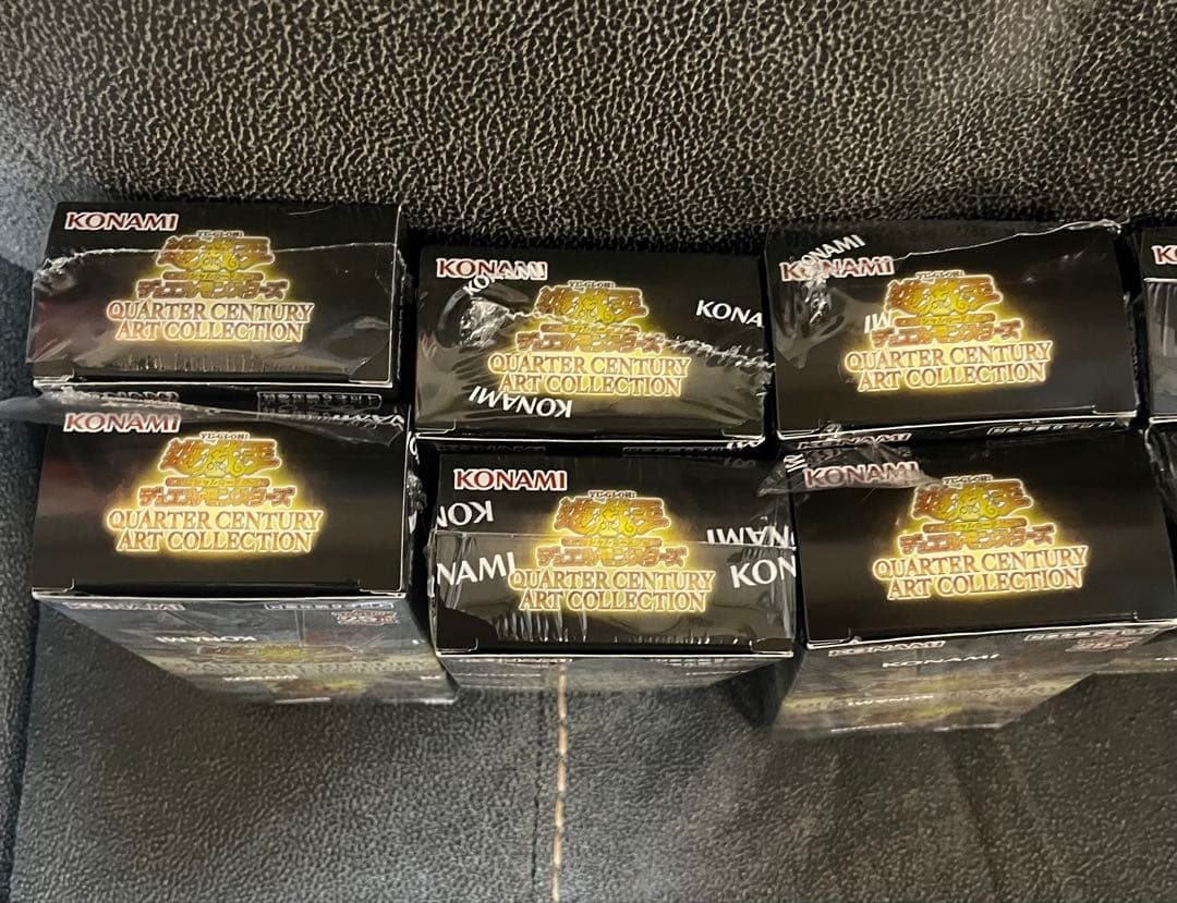 遊戯王　QUARTER CENTURY ART COLLECTION 10box