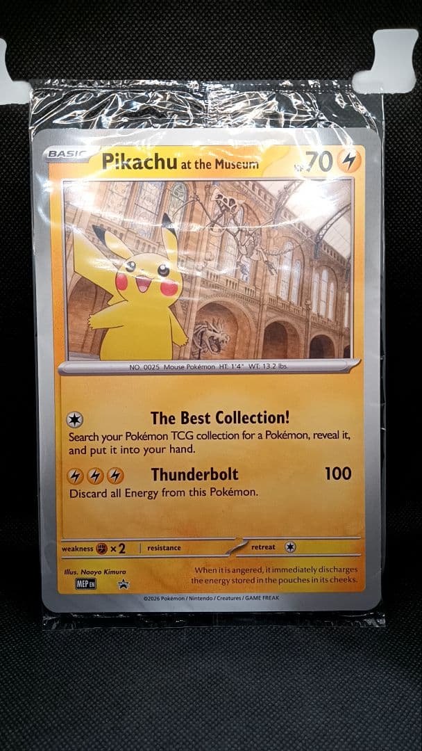 ポケモン カード 博物館 ピカチュウ at the Museum #2 - メルカリ