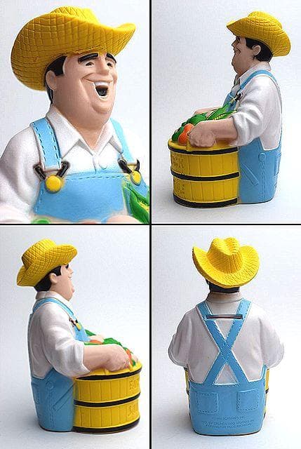 1980's ファーマージャック ビンテージ 貯金箱 アドバタイジング