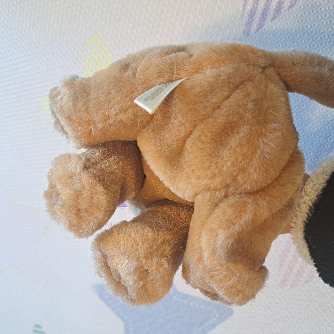 AVANTI サングラス付きブルドッグ ぬいぐるみ 犬 ブルドッグ 昭和