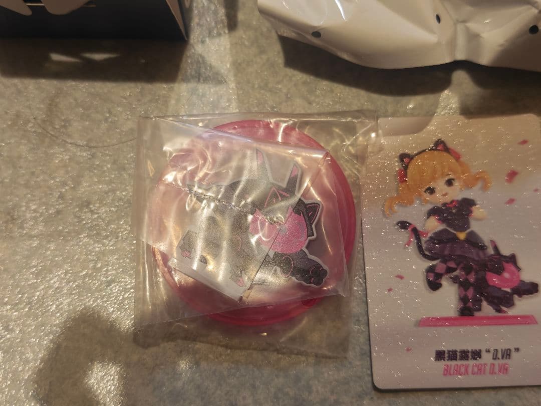 即発送オーバーウォッチ　D.VA フィギュア　シークレット　黒猫 POPMART