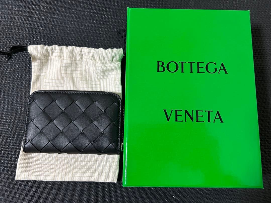 ボッテガ・ヴェネタ　ファスナー付きパース　【Bottega Veneta】 BOTTEGA VENETA（ボッテガ・ヴェネタ） ボッテガ ヴェネタ カセット