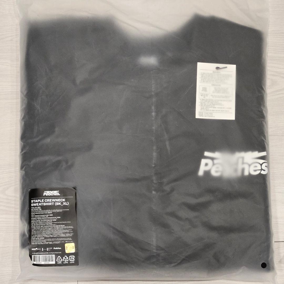 LE SSERAFIM ルセラフィム ポップアップ コラボ スウェット XL LE SSERAFIM ポップアップ コラボ スウェットシャツ トレーナー M