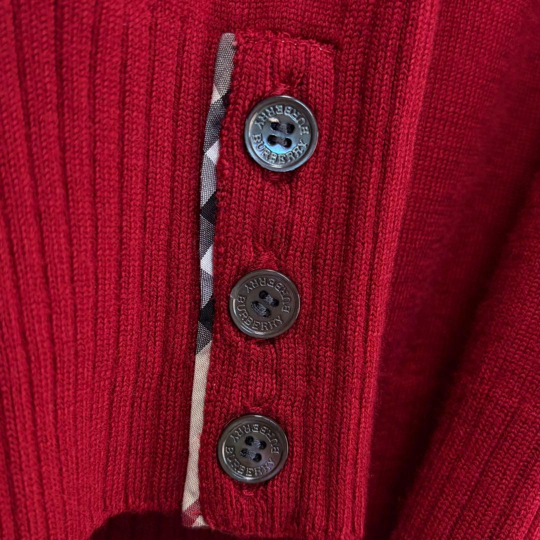 ☆大きいサイズ・3L☆バーバリーロンドン ニットセーター ノバチェック