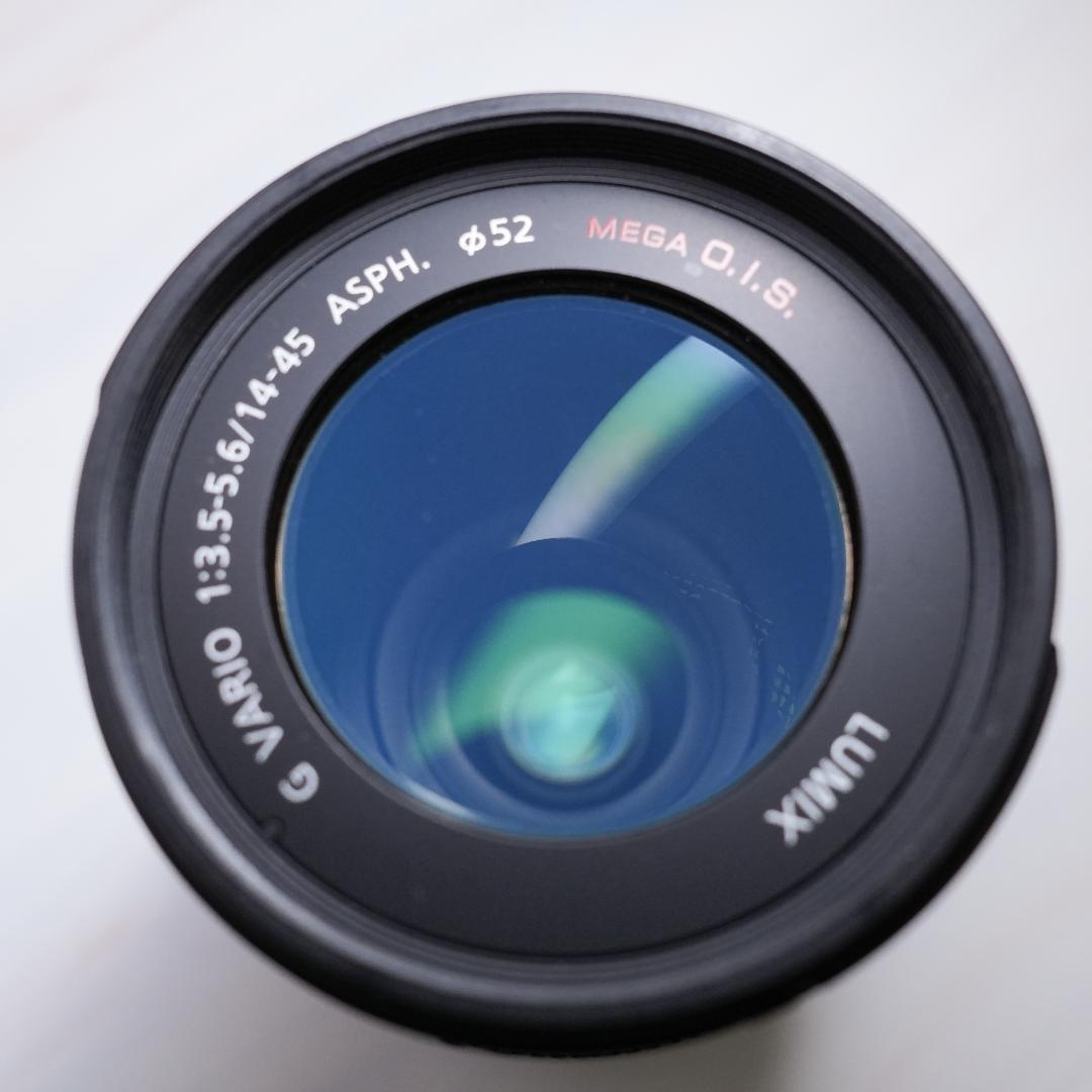 【美品】Lumix 14-45mm F3.5-5.6 OIS 動作完動・純正品付
