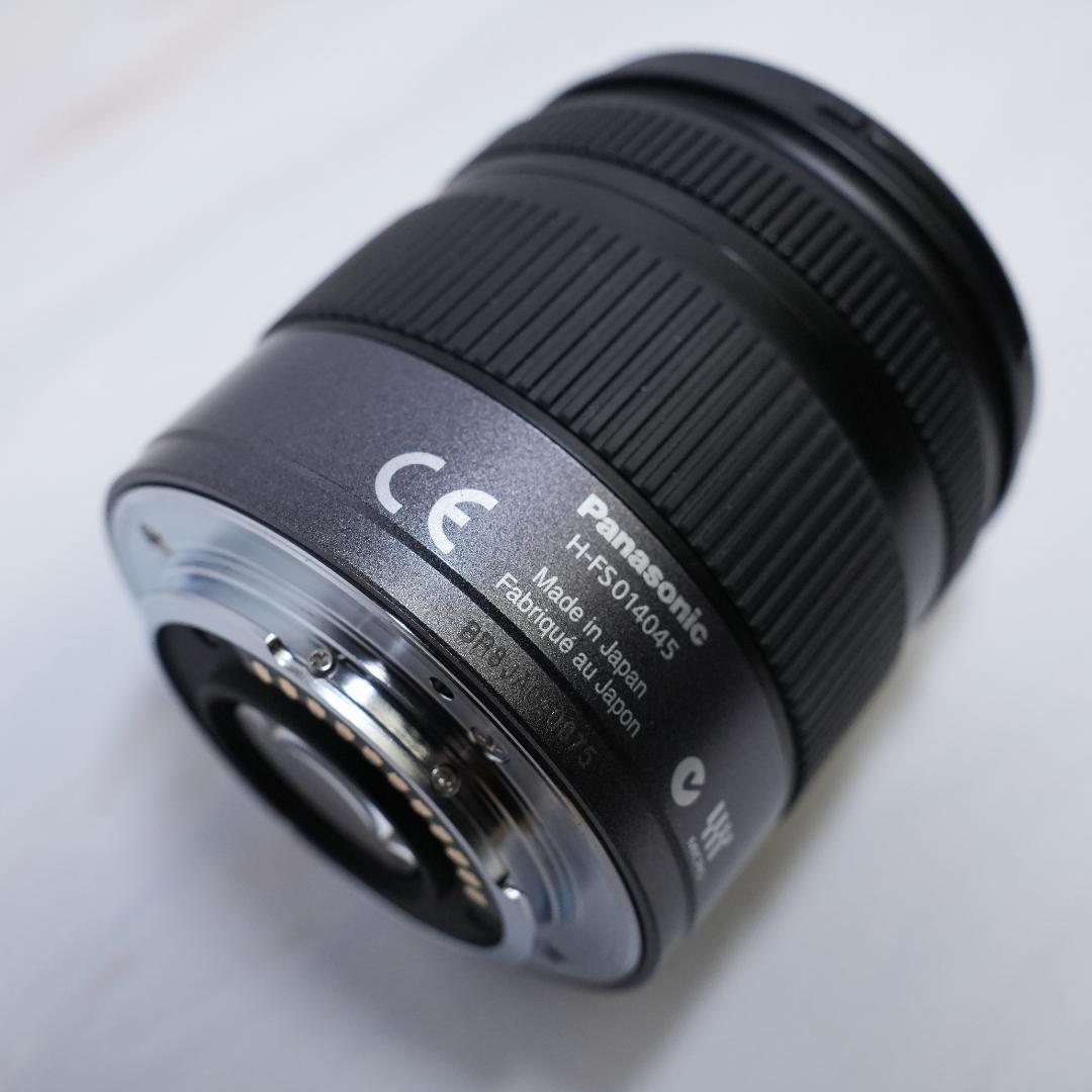 【美品】Lumix 14-45mm F3.5-5.6 OIS 動作完動・純正品付