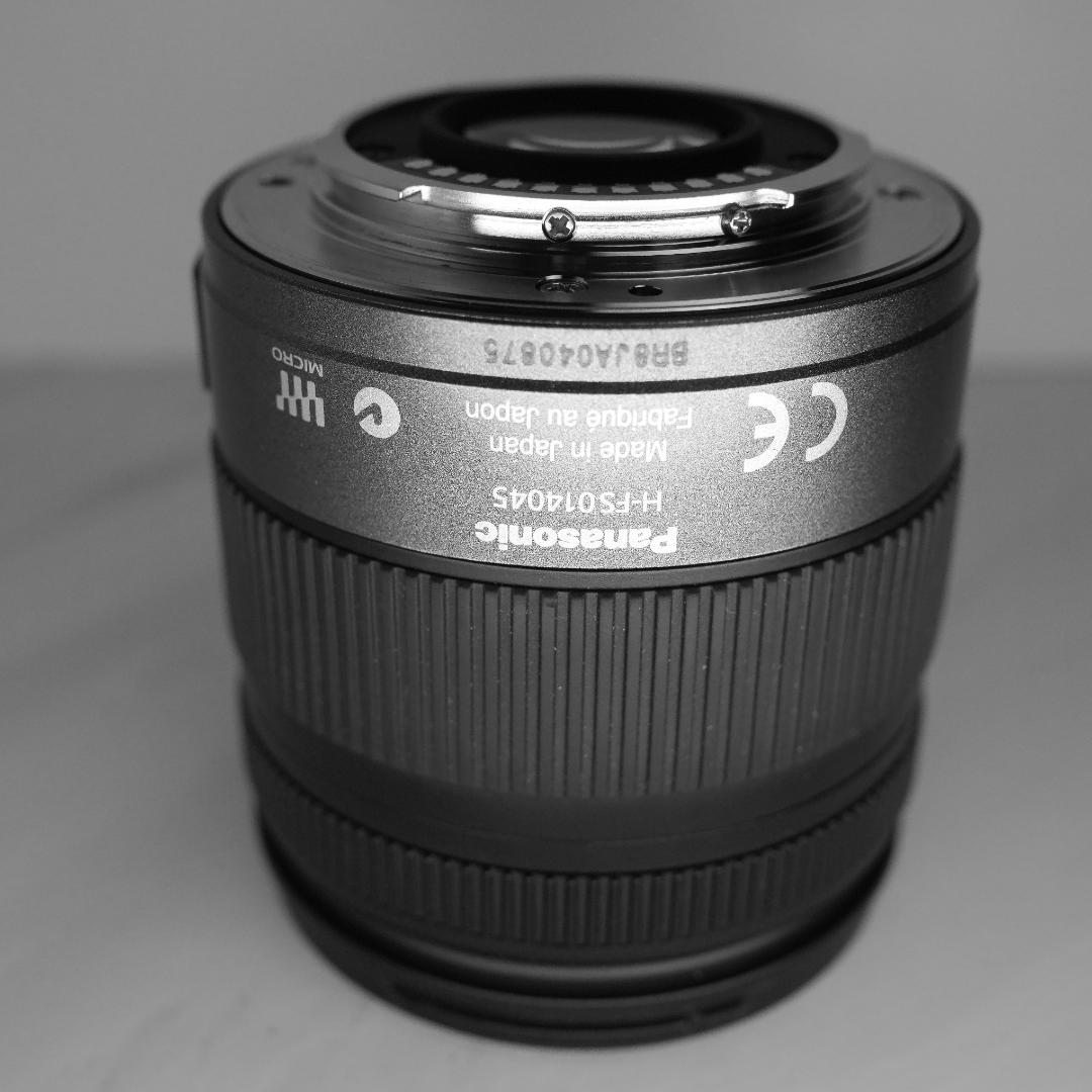 【美品】Lumix 14-45mm F3.5-5.6 OIS 動作完動・純正品付