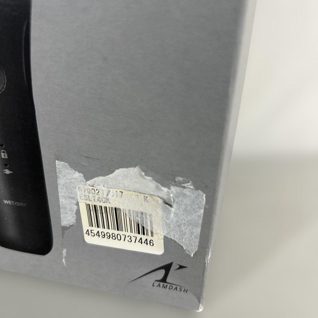 外箱傷みあり【未使用品】パナソニック ラムダッシュ ES-LT4C-K - メルカリ