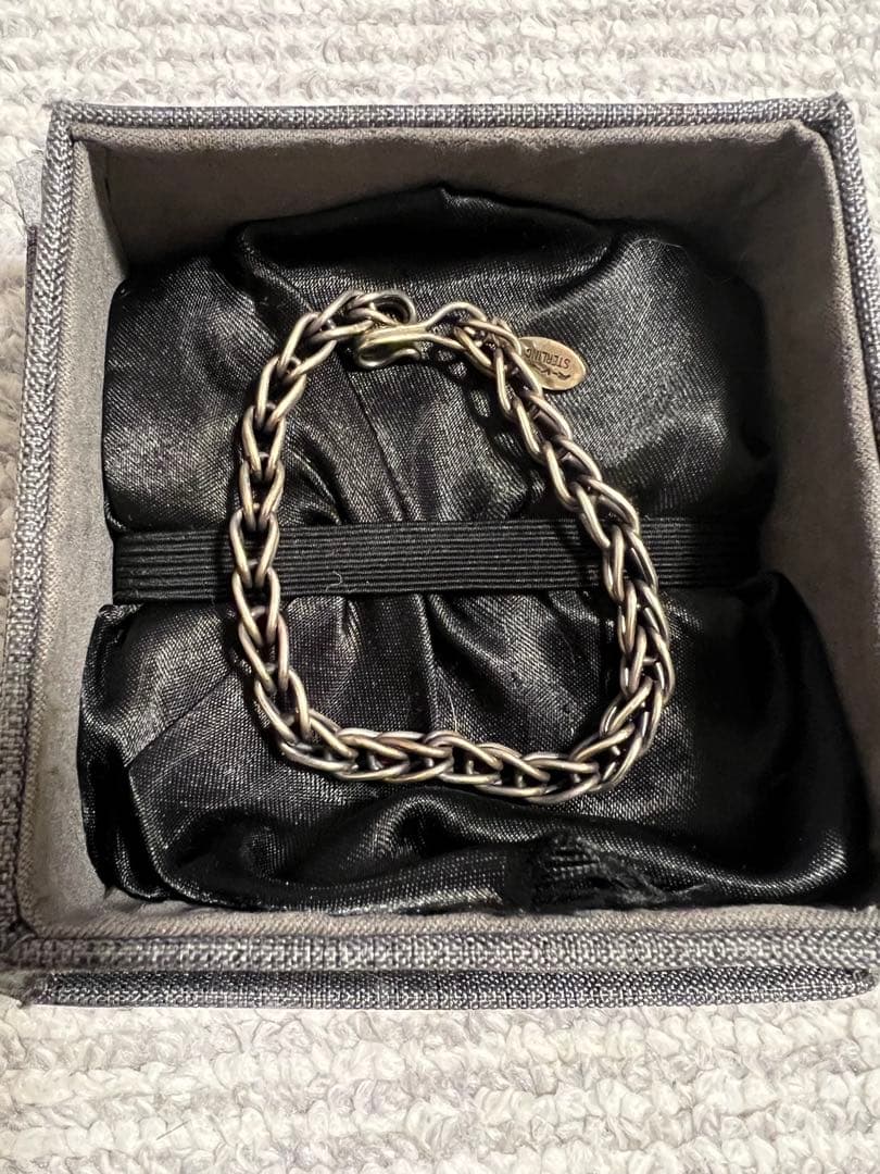 スターリングシルバー チェーンブレスレット 受注制作》スターリングシルバー チェーンブレスレット | BK/TKY