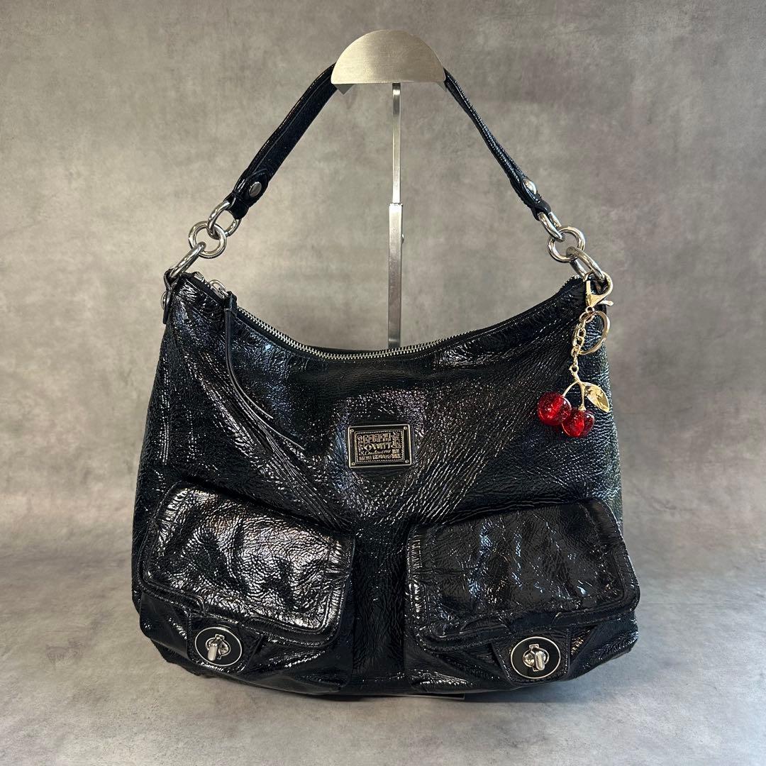 Y2K COACH POPPY Turnlock Double Pocket - メルカリ