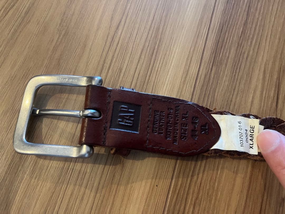 ナッツん様専用 オールドギャップ メッシュベルト ブラウン XL 90s