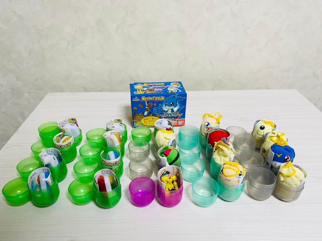 み*ち様 デジモンアドベンチャー　02 ワンダーカプセル 当時物 未開封品あり