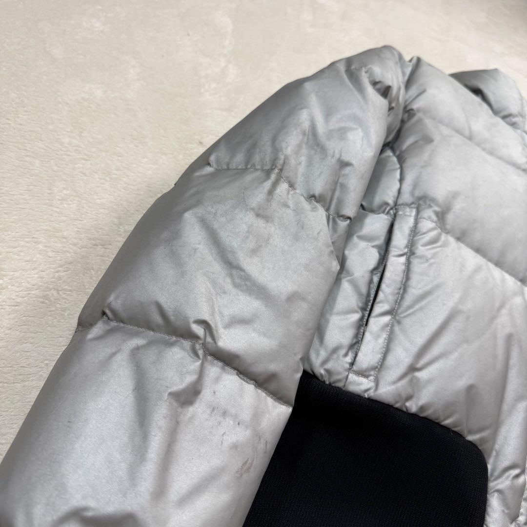 Y-3 × adidas クロップド シルバー ダウンジャケット archive - メルカリ