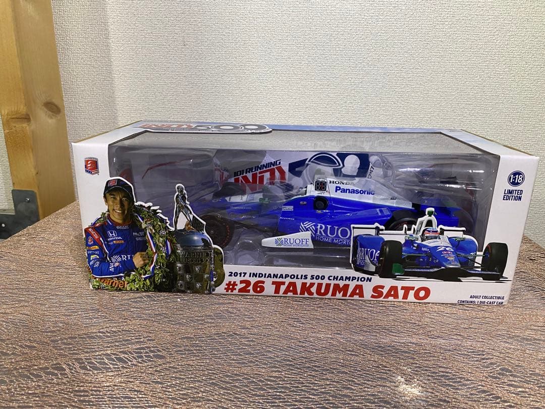 2017 INDIANAPOLIS 500 CHAMPION #26 佐藤琢磨 - メルカリ