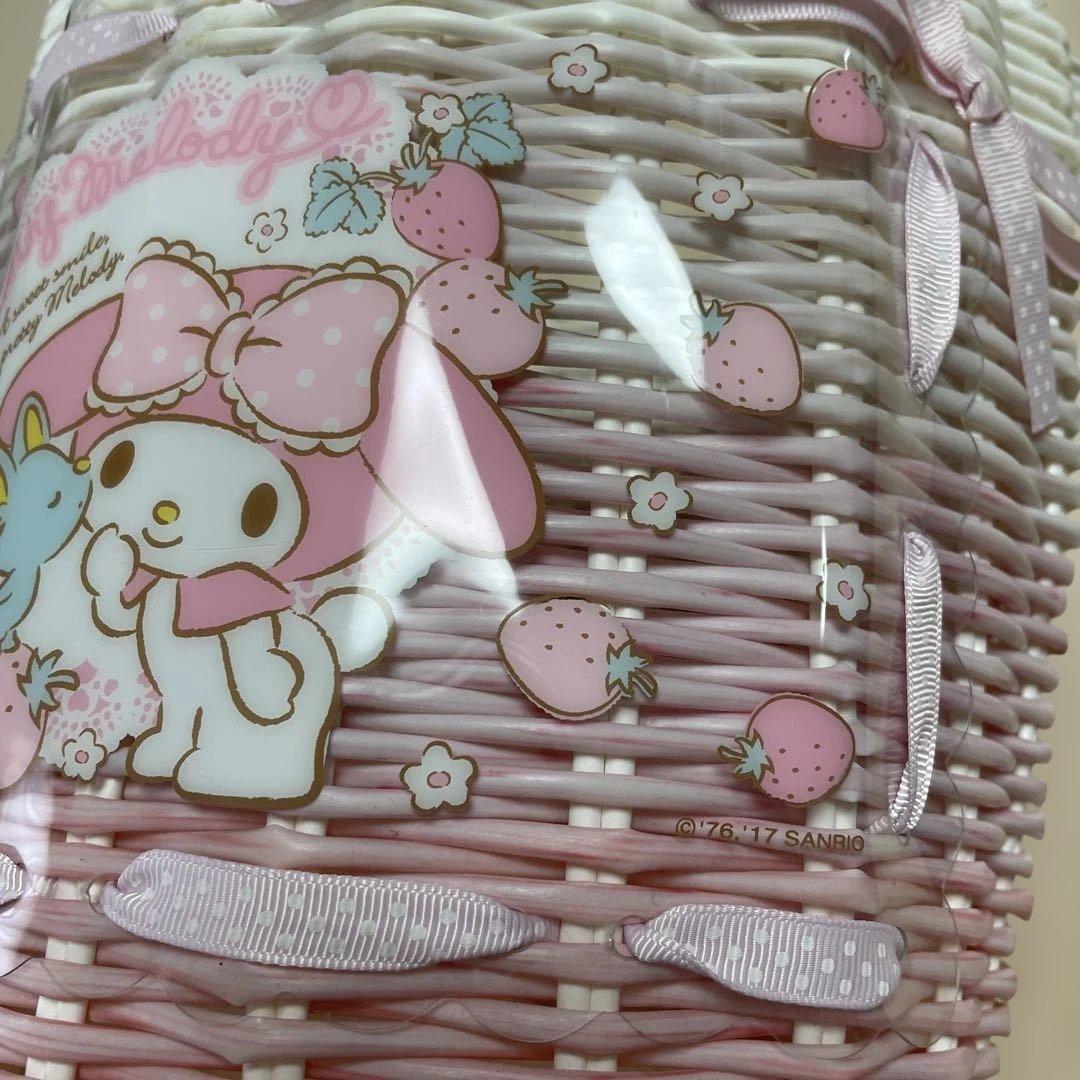 マイメロディ ストロベリーカゴ 約30cm