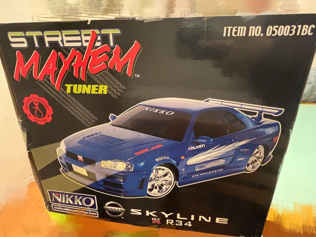 NIKKO 1/5 NISSAN スカイライン GTR R34 巨大ラジコン