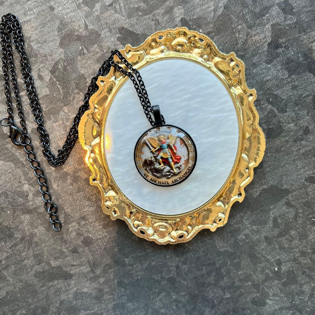 セント・ミカエル ネックレス ブラックチェーン1点 - メルカリ