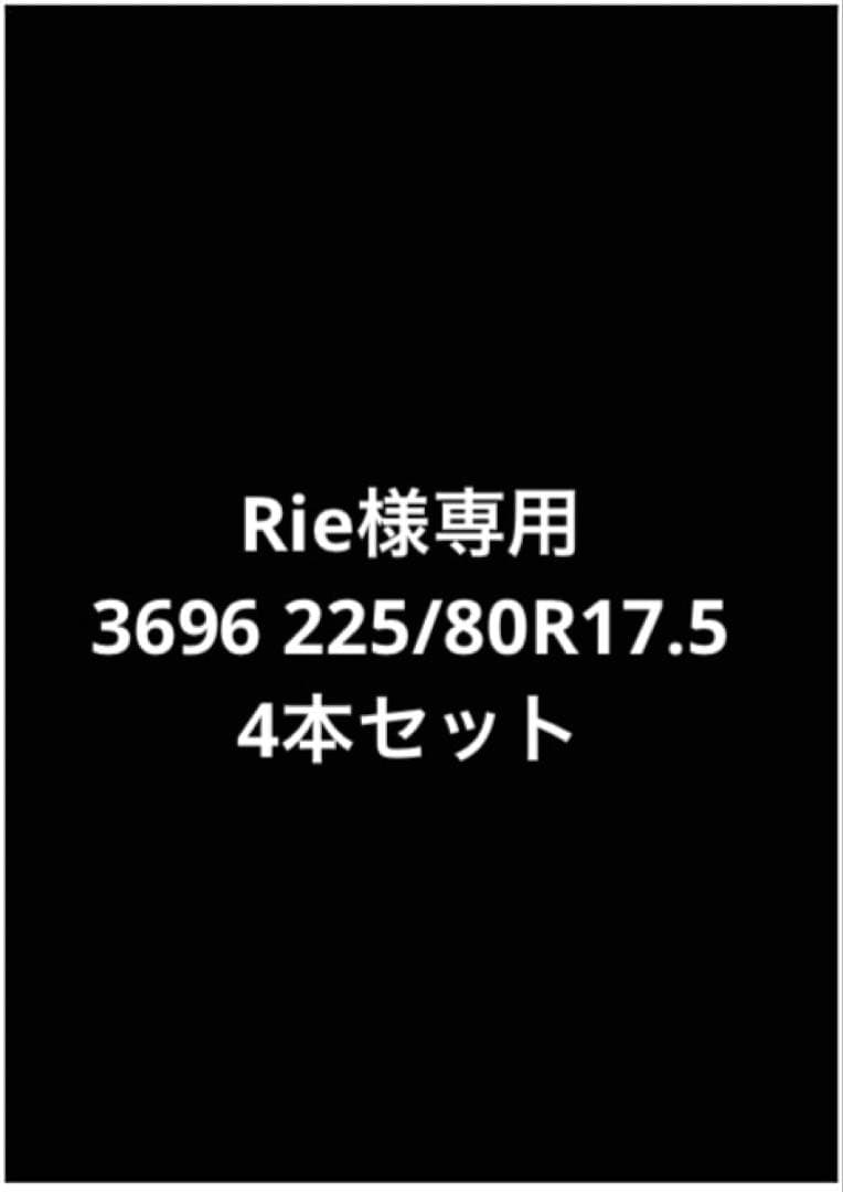 Rie 3696 225/80R17.5 4本セット BRIDGESTONE（ブリヂストン） 4本セット 225/55R17 タイヤ サマー