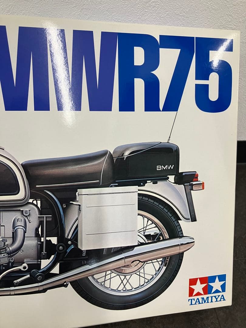値下げ！未使用！TAMIYA 1/6 BMW R75 ポリスタイプ　タミヤ