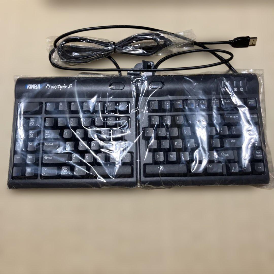 KINESIS Freestyle 2 PC用分割型キーボード★M250920 Freestyle2 Split-Adjustable Keyboard for PC International | Kinesis