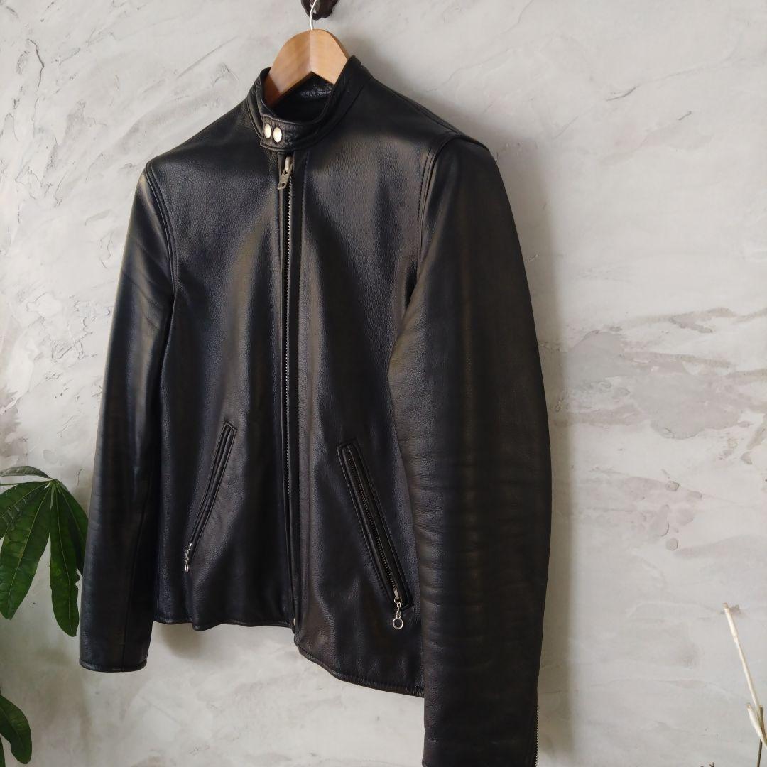 定価30万円相当】vanson レザー シングルライダースジャケット 36