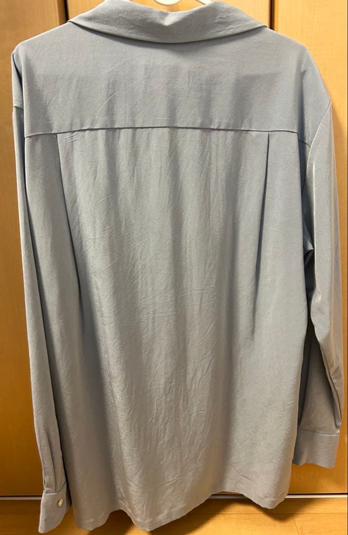 RAINMAKER KYOTO ライトブルー オープンカラーシャツ サイズ4 - メルカリ