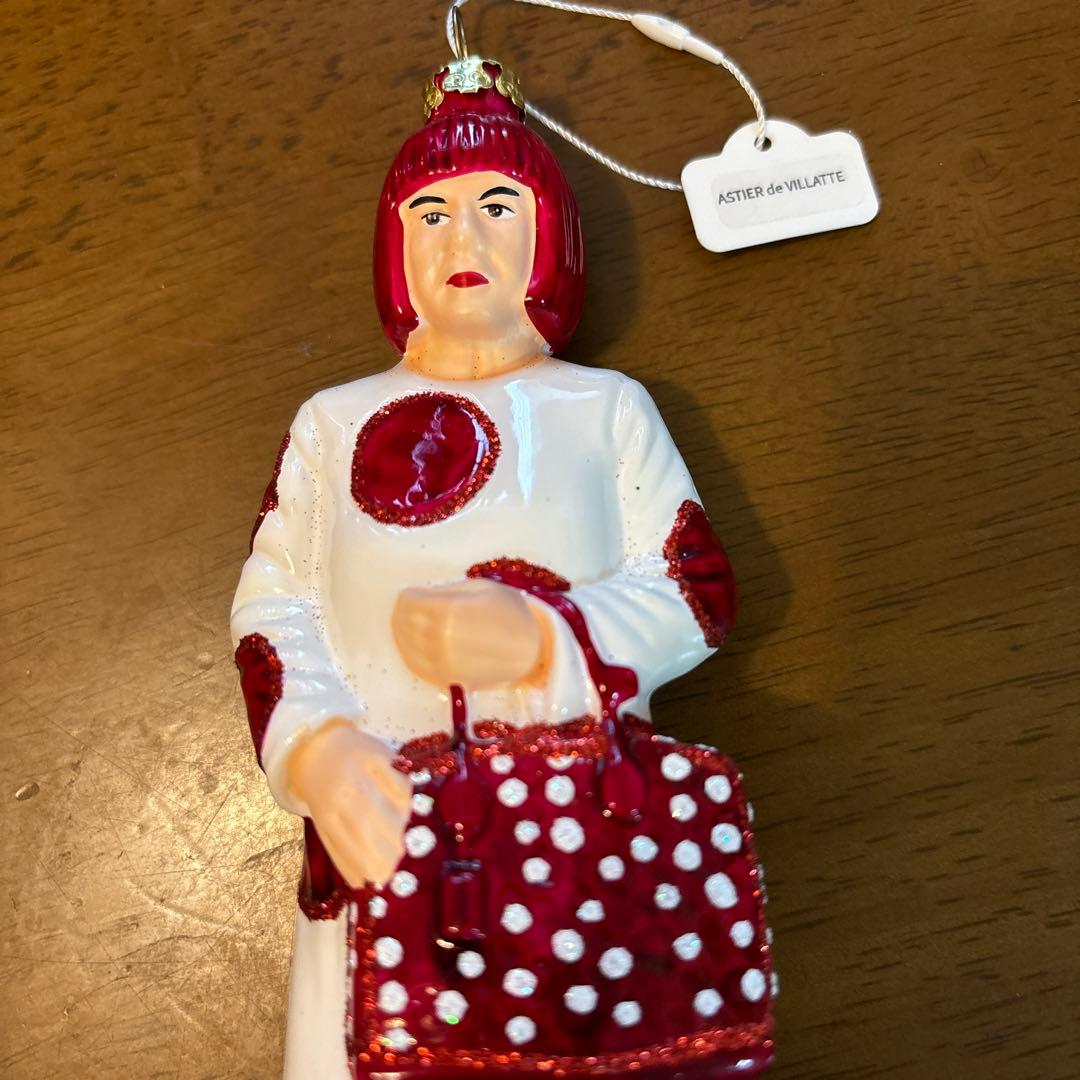 レアアスティエドヴィラット オーナメント クリスマス 草間弥生 - メルカリ