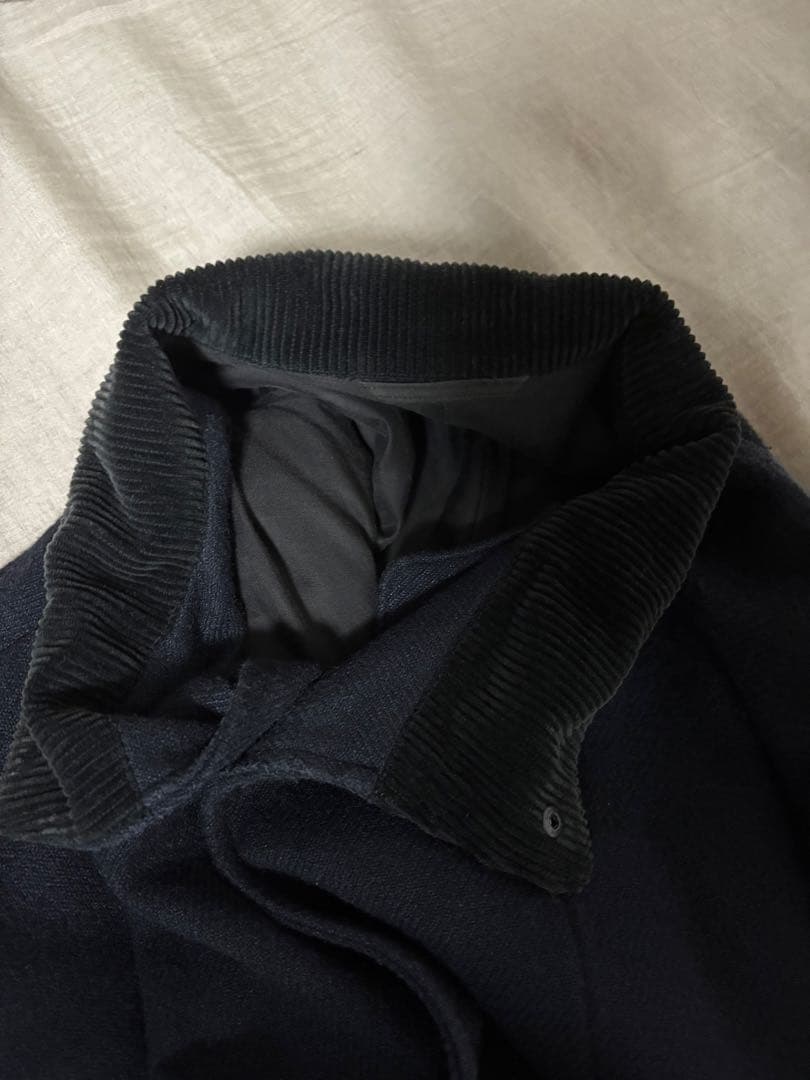 kaptain sunshine タッサーシルクツイードコート 別注 - メルカリ