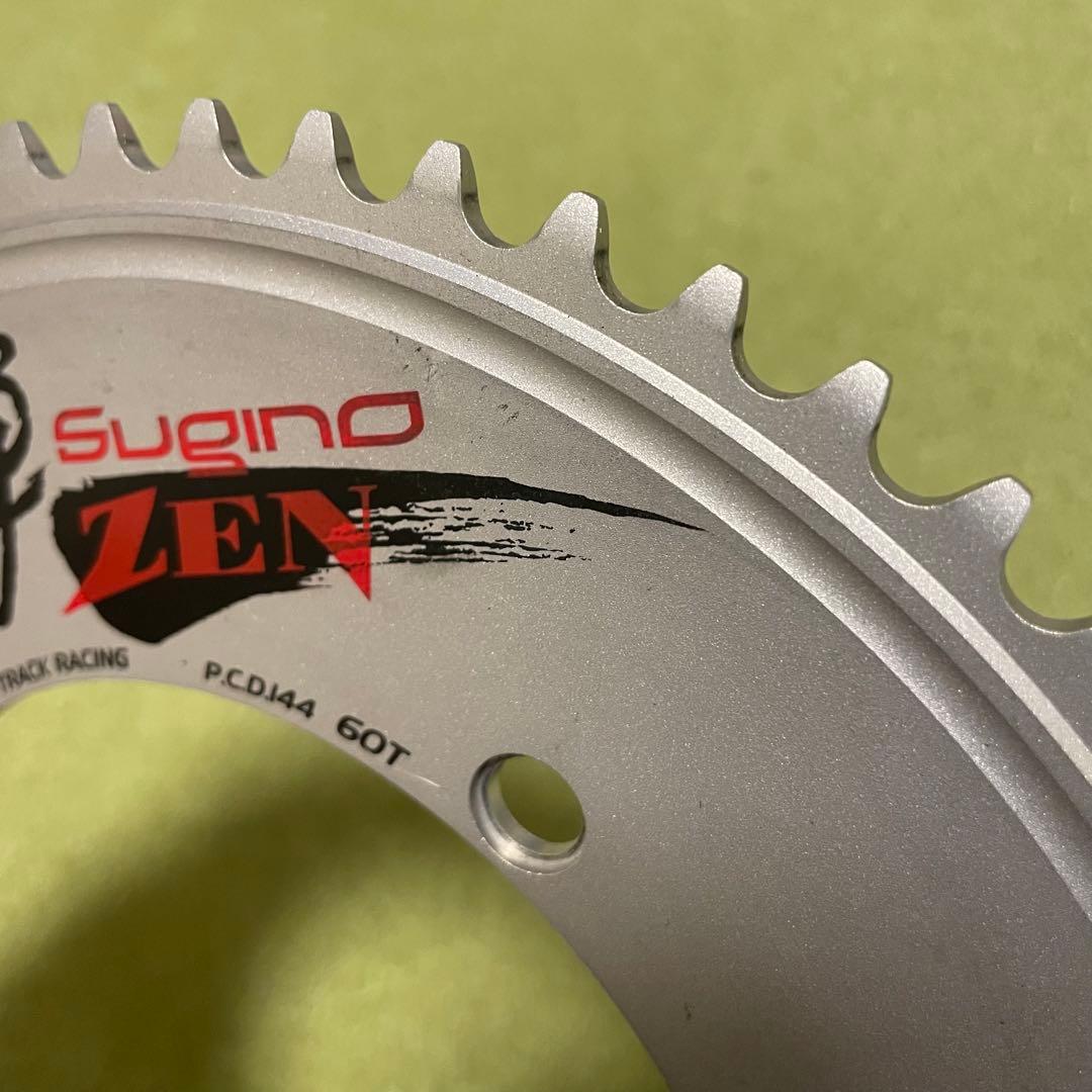 Sugino ZEN チェーンリング 60T P.C.D.144 - メルカリ