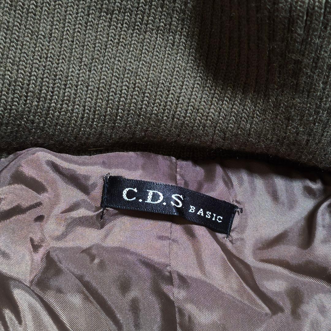 00s ファー 中綿ダウンジャケット y2k リブ 平成ギャル グランジ