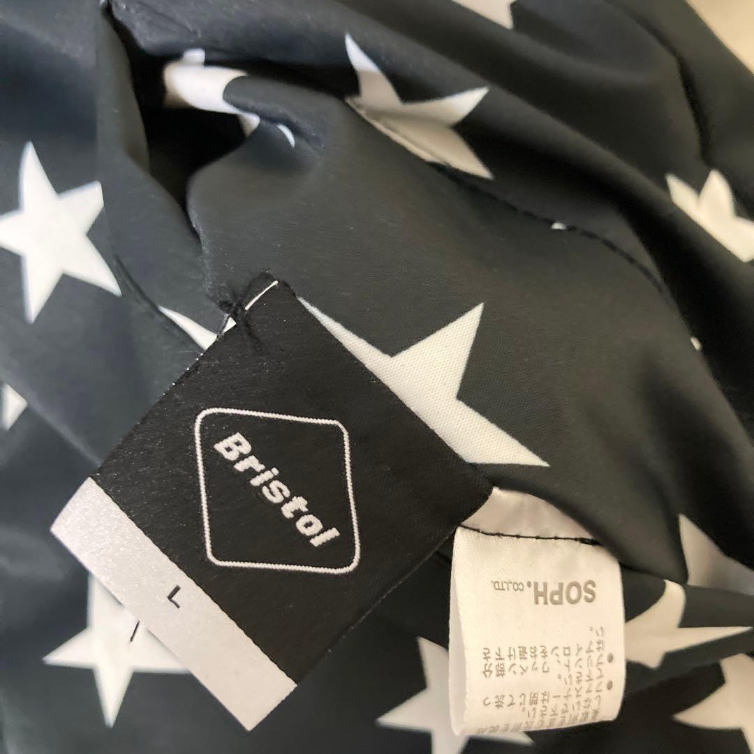 F.C.Real Bristol MA-1 リバーシブル 黒白L