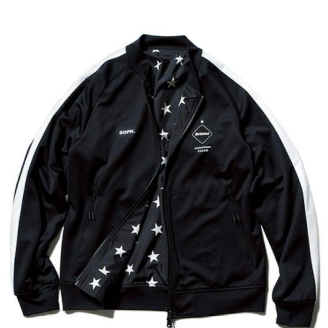 F.C.Real Bristol MA-1 リバーシブル 黒白L