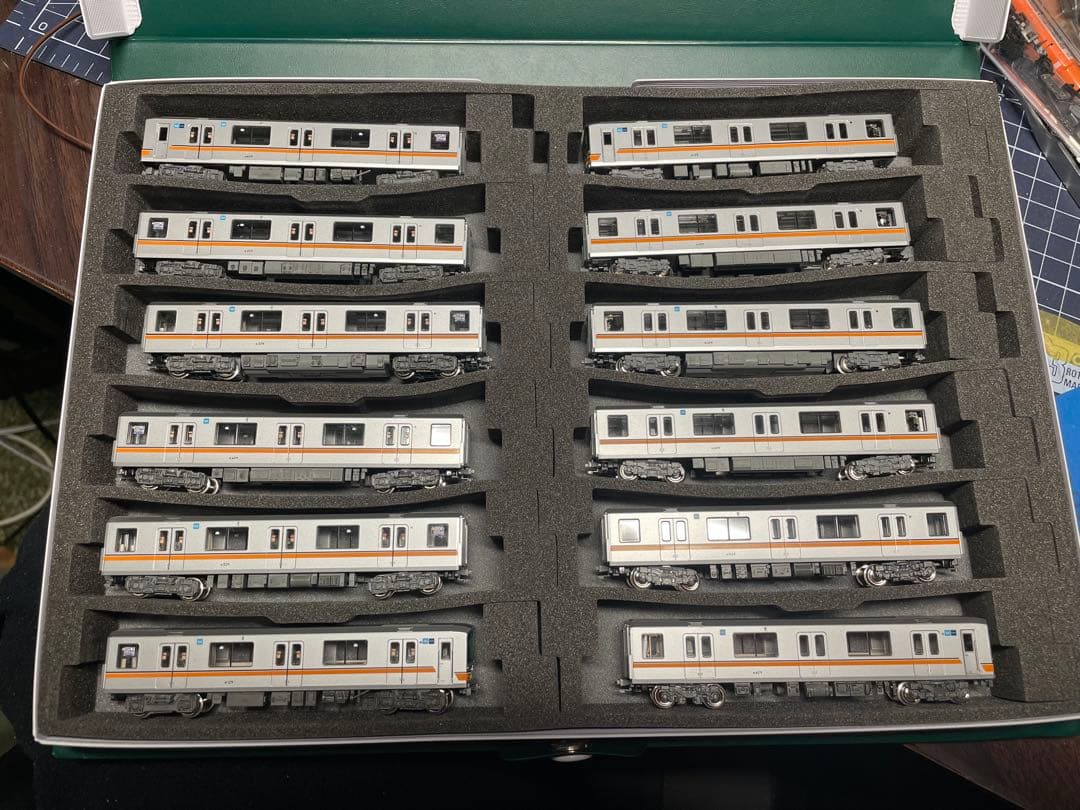 【加工品】東京メトロ 01系 銀座線 12両セット nゲージ 鉄道模型 Amazon | 【カトー】(10-927)東京メトロ銀座線01系(地下鉄開通80周年