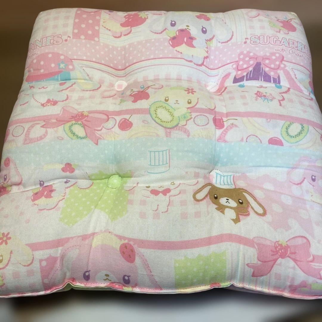 希少 レア Sanrio シュガーバニーズ 座布団 クッション