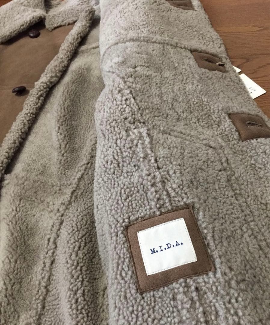 M.l.D.A ミダ ムートンランチコート 新品 サイズ50 完売品 限定 - メルカリ